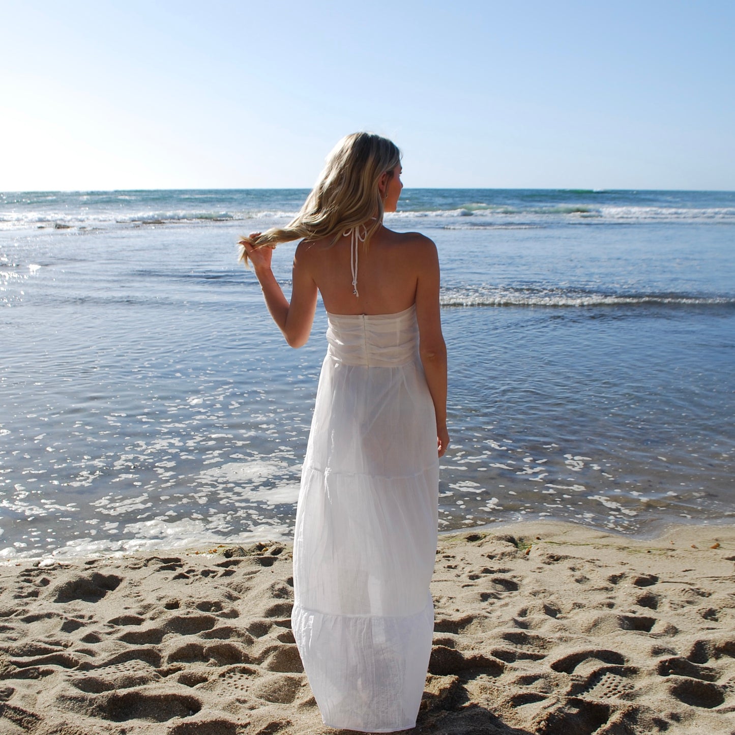 Halter Maxi Sun Dress